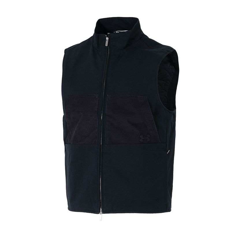 Under Armour Storm Vests Men's Black Stand Collar Moderate