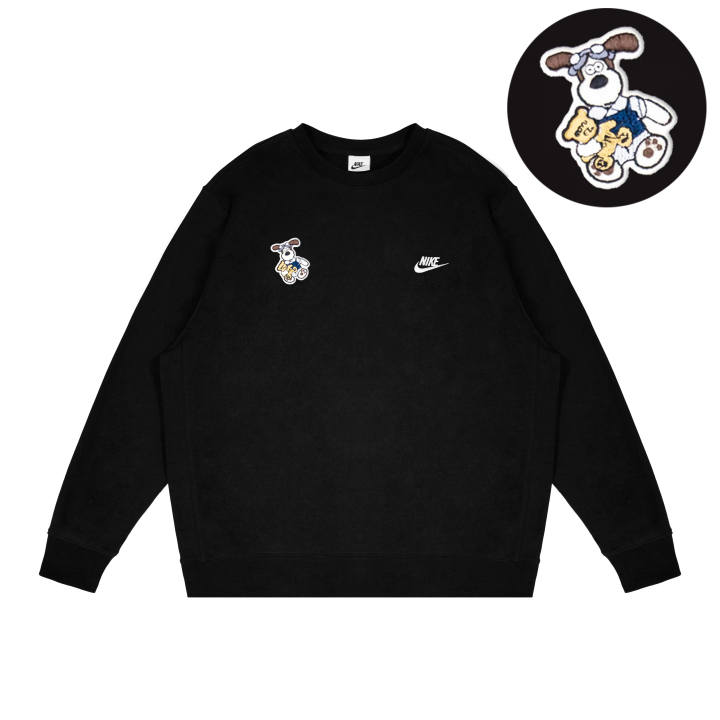 Nike Nike Dri Fit Sweatshirts Unisex Black Crew Neck Moderate Other