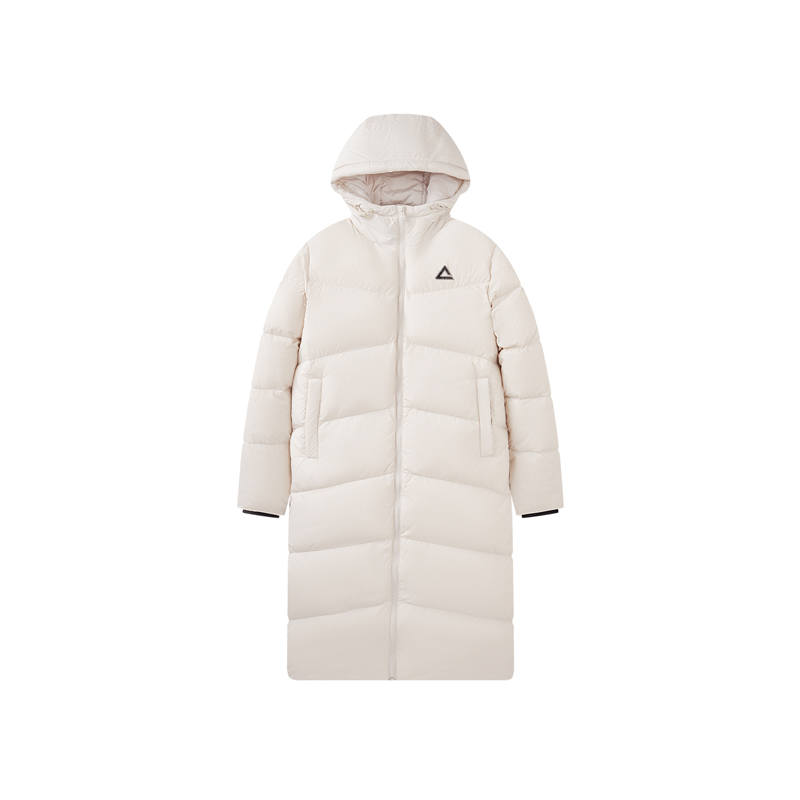 PEAK PEAK Down Jackets Unisex Wheat Khaki Hooded Thickened Other
