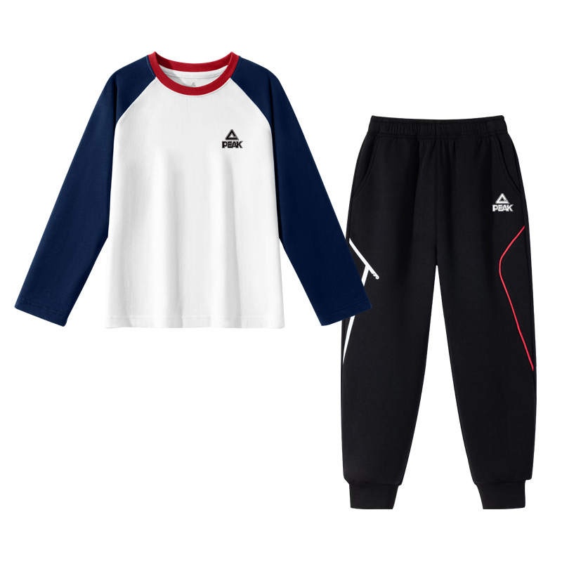 PEAK Kids Casual Sportswear Crew Neck Moderate