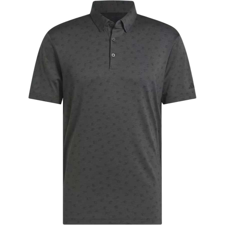 Adidas Adidas Polo Shirts Men's Carbon Black Polo Collar Moderate