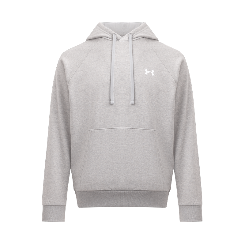 Under Armour T Shirts Men's Gray 015 Hooded Moderate Straight Fit