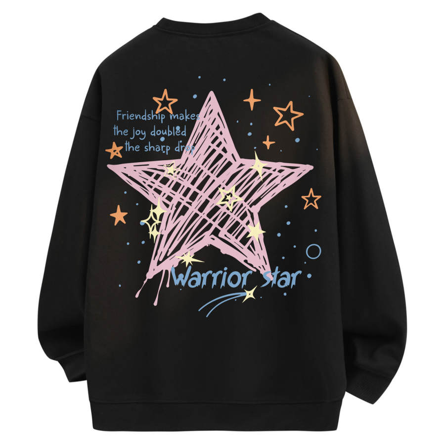 WARRIOR WARRIOR Sweatshirts Unisex Crew Neck Moderate Regular