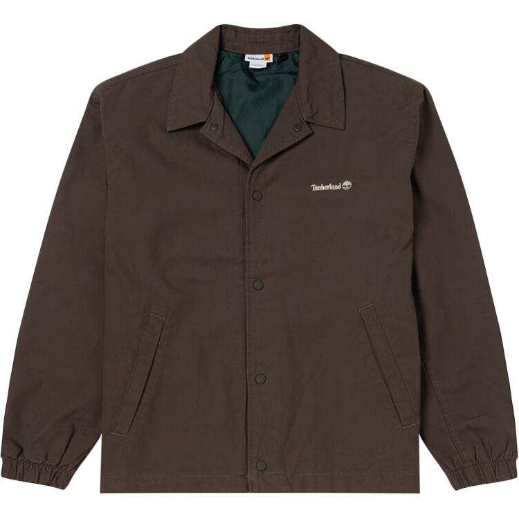 Timberland Jackets Men's Dark Brown Lapel Moderate Other