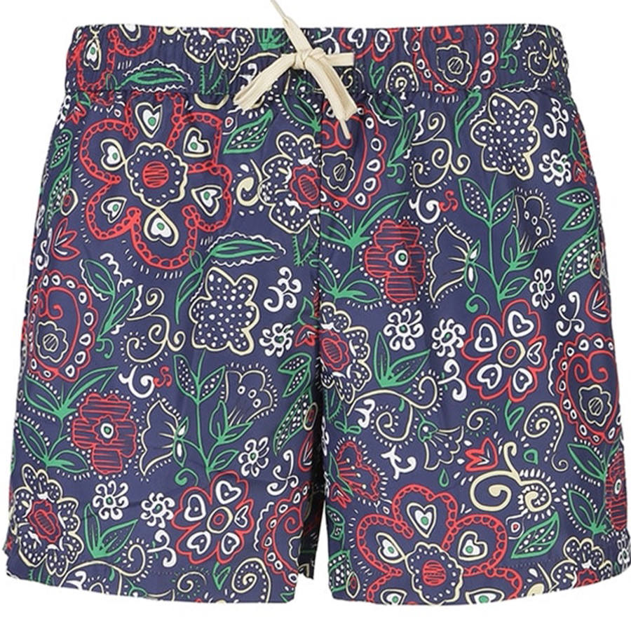 BALLY BALLY SS24 Beach Shorts Men's Marine Blue