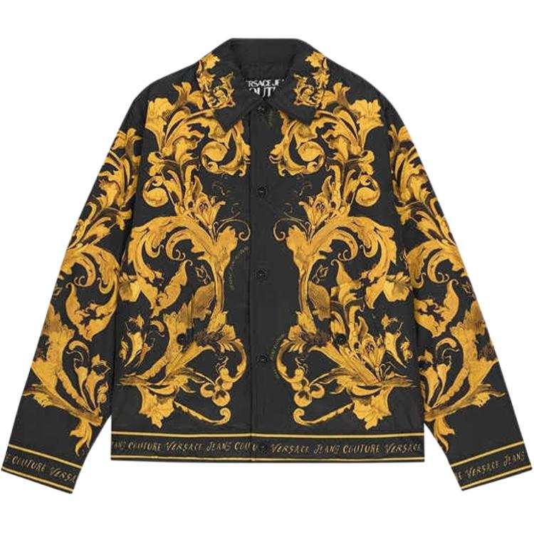 Versace Jeans Couture Barocco Quilted Jacket