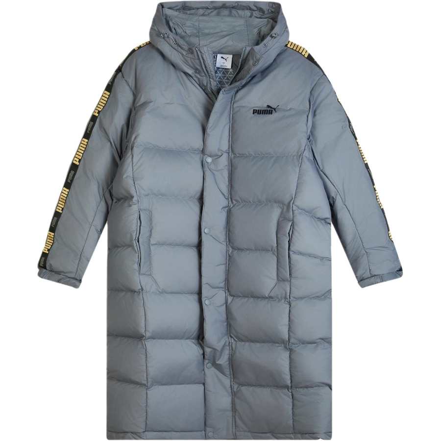 PUMA PUMA Down Jackets Unisex Gray Hooded Moderate Other