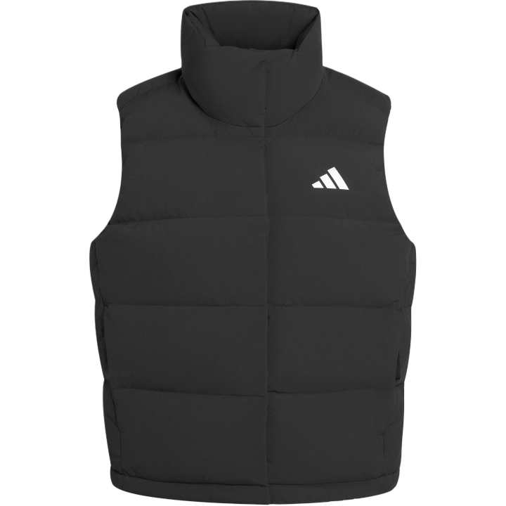 Adidas Adidas Down Vests Women's Black Stand Collar Moderate Other