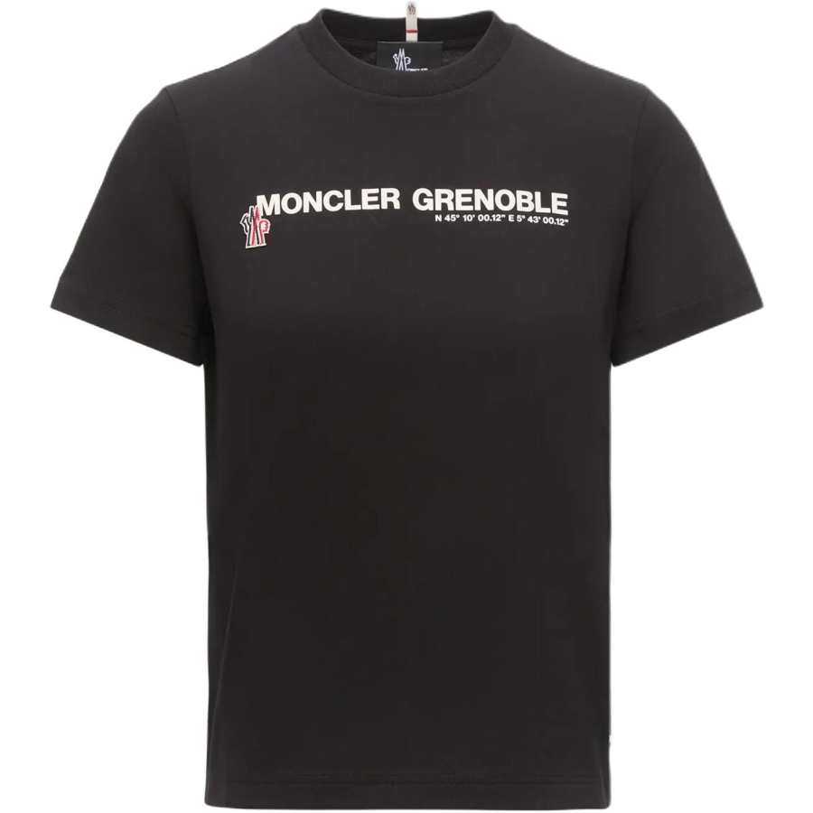 Moncler Grenoble Logo Printed Crewneck T Shirt