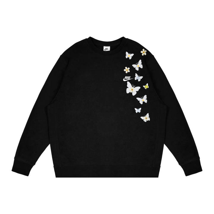 Nike Nike Dri Fit Sweatshirts Unisex Black Crew Neck Moderate Other
