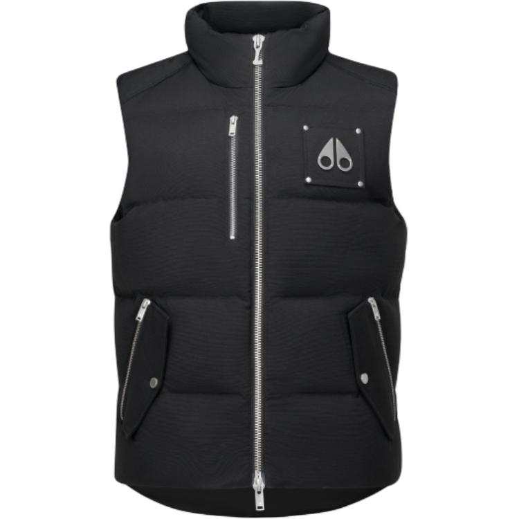 Moose Knuckles Moose Knuckles quilted logo-plaque gilet