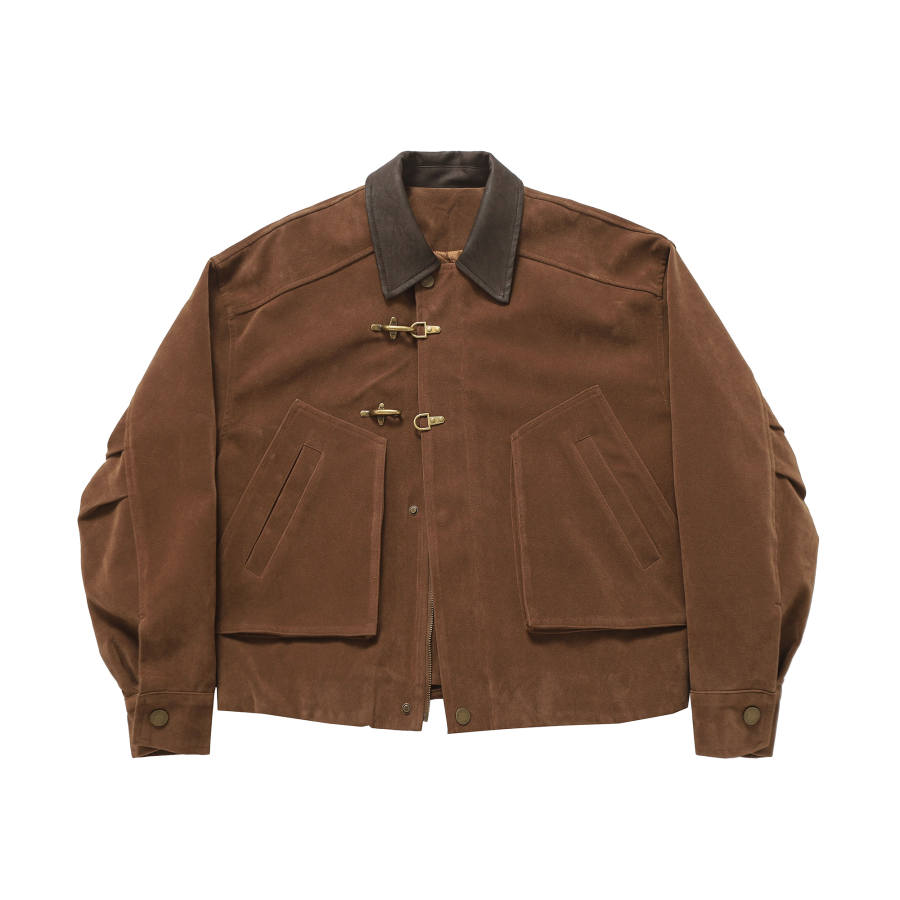 BOTANICA Jackets Unisex Pointed Collar Moderate Workwear