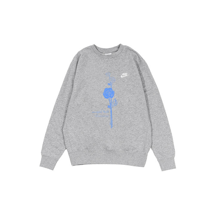 Nike Nike Dri Fit Sweatshirts Men's Gray Crew Neck Moderate