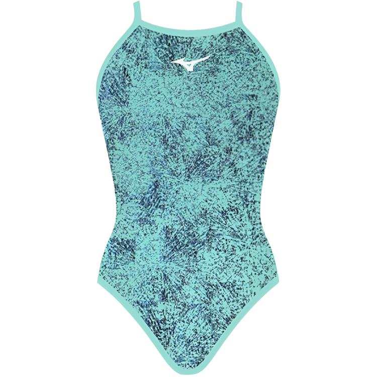 Mizuno One piece Swimsuit Women's Cyan