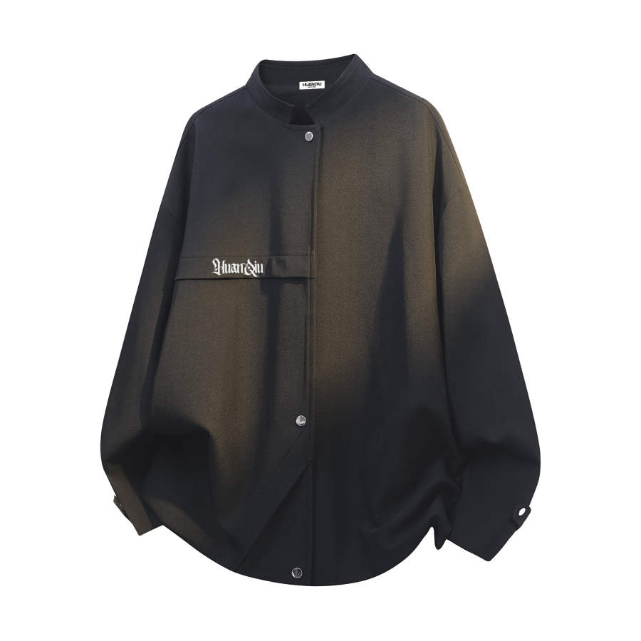 HUANQIU Jackets Unisex Stand Collar Moderate