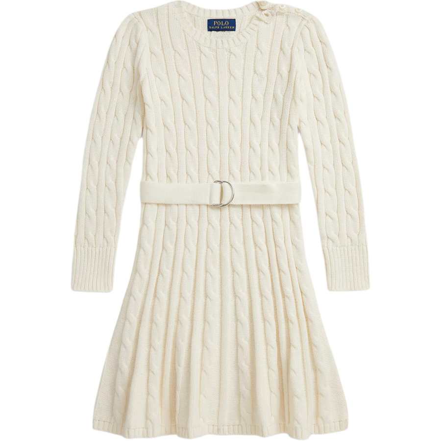 Polo Ralph Lauren Kids Dresses Crew Neck Moderate Mid Length