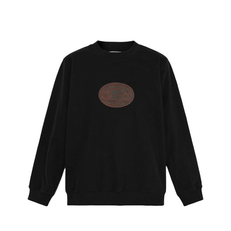 Timberland Sweatshirts Men's Black Half Turtleneck Moderate