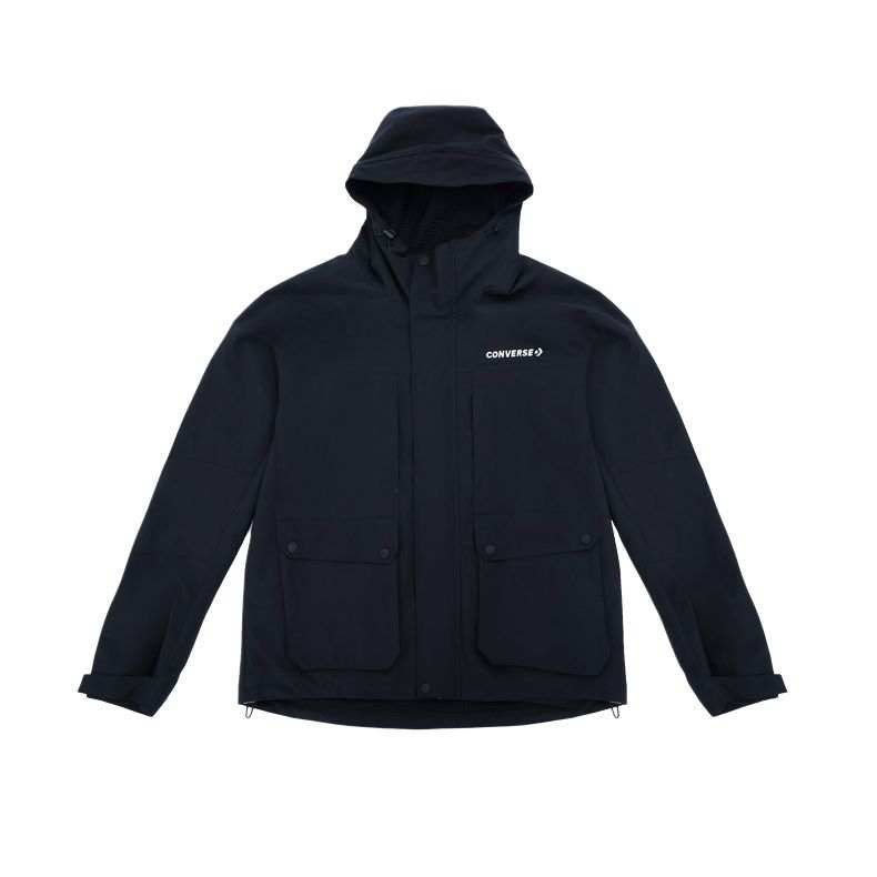 Converse Converse Jackets Unisex Marine Blue Hooded Moderate Other