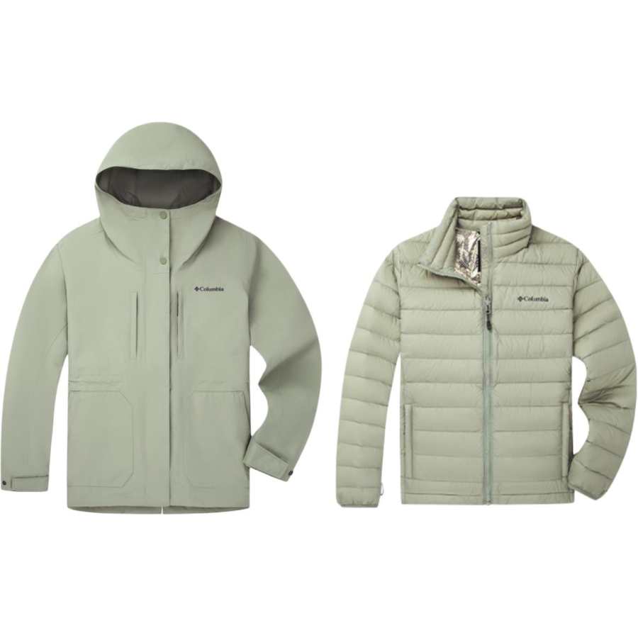 Columbia FW25 Hiking Waterproof, Windproof, Breathable, And Thermal Windbreaker Jacket Women's