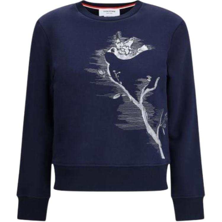 THOM BROWNE Thom Browne Embroidered Crewneck Sweatshirt