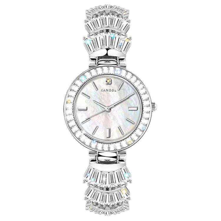 KANGOL Quartz Movement Metal Strap Watch Women's Watch Mother of Pearl Color Watch Dial KANGOL K956