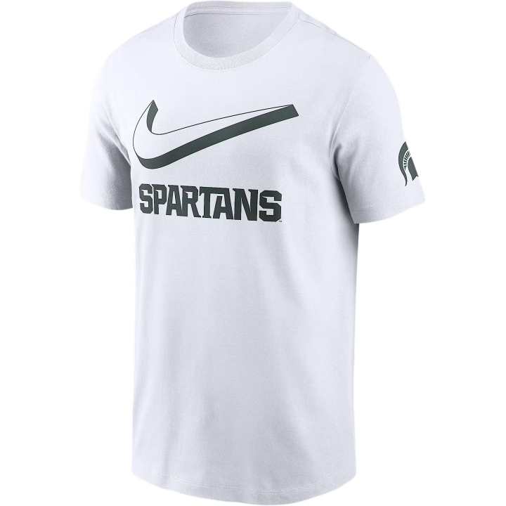 Nike Nike Michigan State Primetime Campus 2 Hit Swoosh Men's Nike College T Shirt