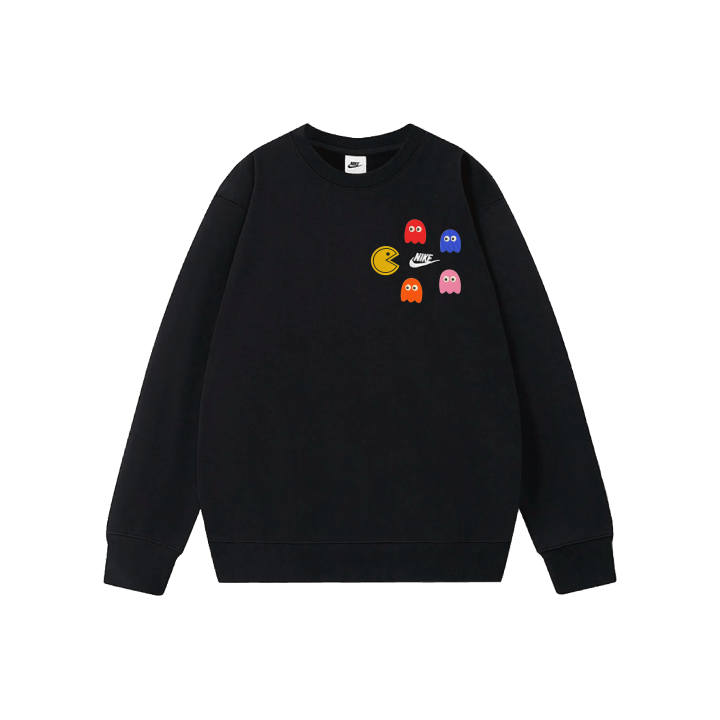 Nike Nike Sweatshirts Unisex Black Crew Neck Moderate Regular