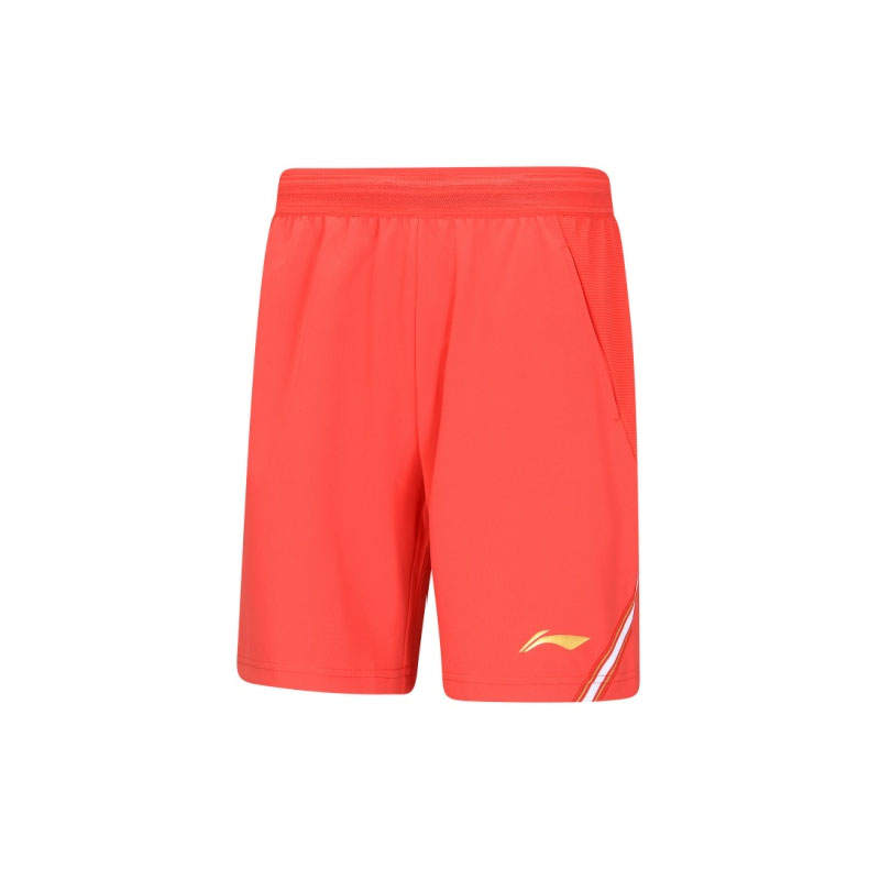 Li-Ning Li Ning Badminton Pants Unisex Vermilion Moderate