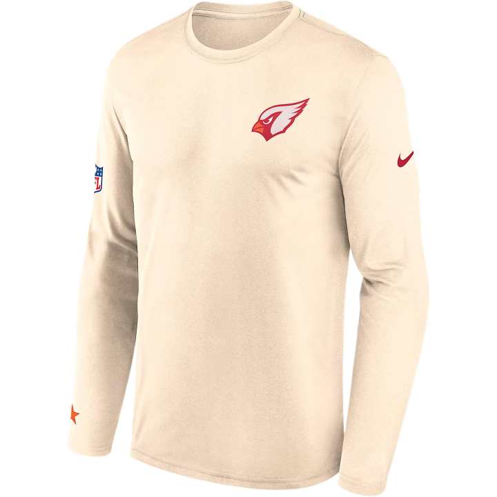 Nike Nike Arizona Cardinals Rivalries Collection Sideline Legend Small Logo Men's Nike Dri-FIT Nfl Long-Sleeve T-Shirt