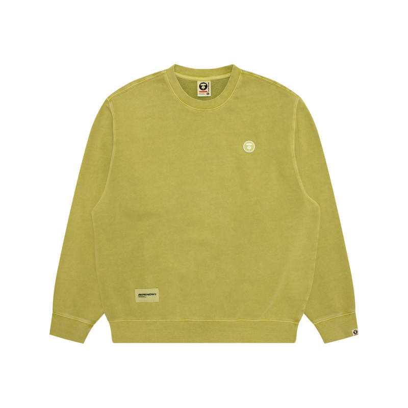 Aape Aape logo-patch crew-neck sweatshirt