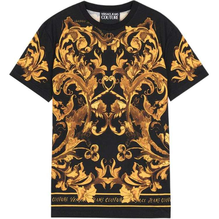 Versace Jeans Couture Baroque Print T-Shirt