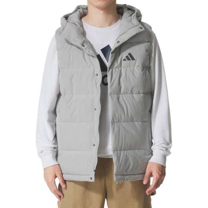 Adidas Adidas Down Vests Men's Hooded Moderate