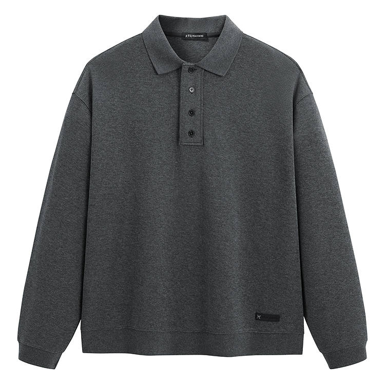 PEACEBIRD MEN American Lapel Sweatshirt Men's