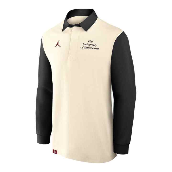 Jordan Jordan Oklahoma Rugby Men's Jordan Brand College Long-Sleeve Top