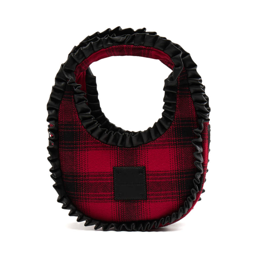Li-Ning Li Ning Commute Versatile Shoulder Bag Shoulder Bag Regular Women's Red Plaid