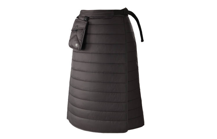 KOLON SPORT Casual Long Skirts Women's Black BK Moderate A Line Skirt