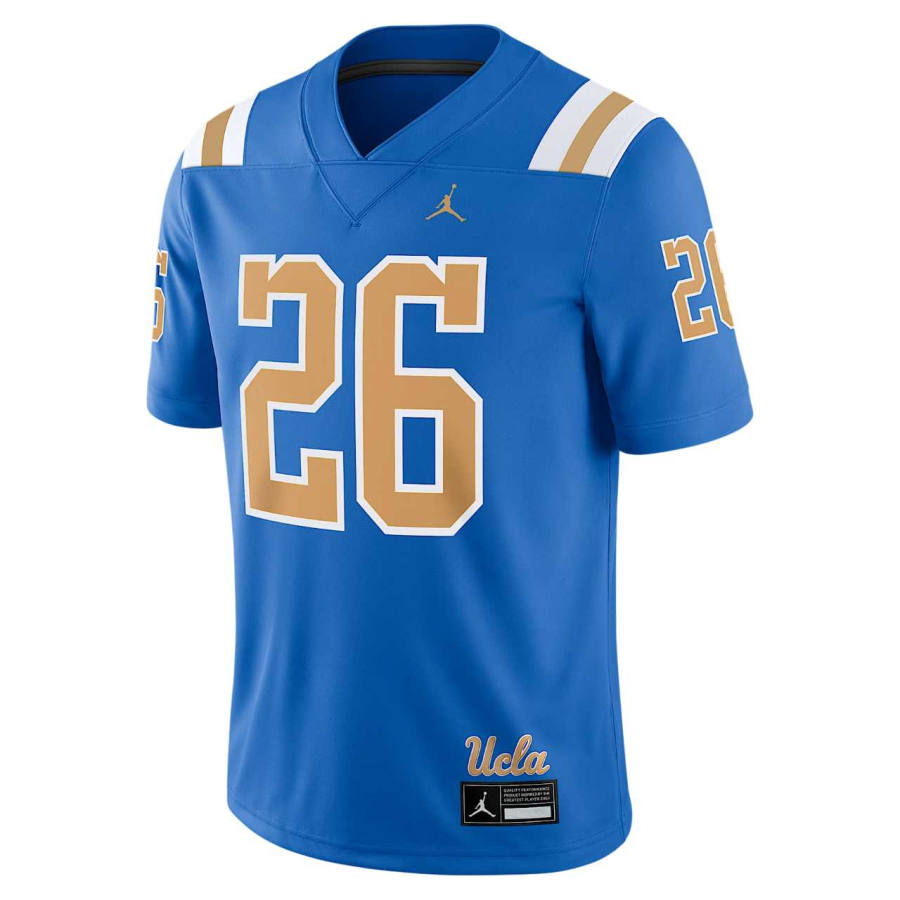 Jordan Jordan DeShaun Foster Ucla Men's Jordan Brand Dri FIT College Game Jersey
