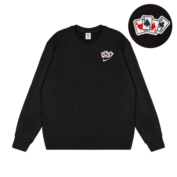 Nike Nike Air Force 1 Sweatshirt Unisex Black