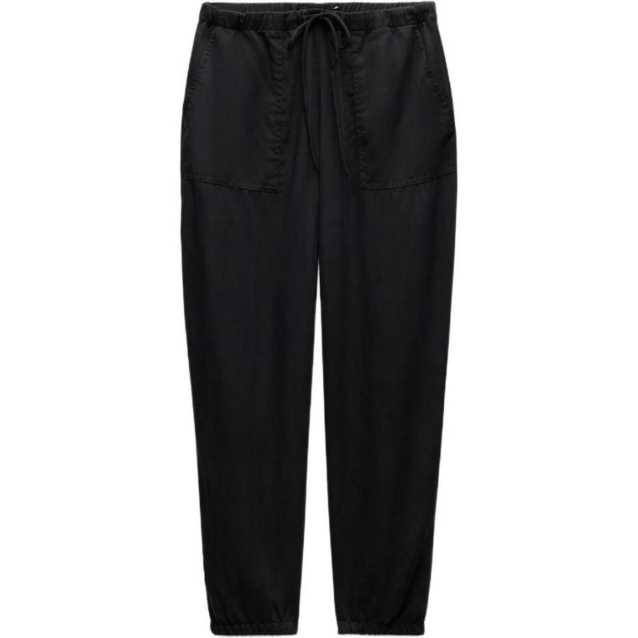 ZARA Casual Pants Women's Black Moderate Tapered Pants