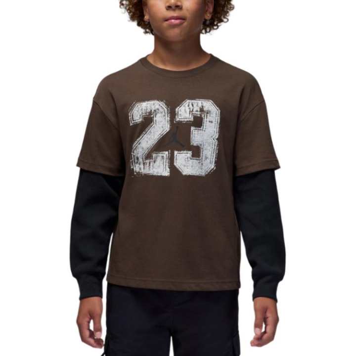 Jordan Jordan Kids T Shirts Crew Neck Moderate