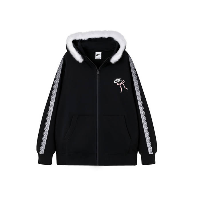Nike Nike Dri Fit Jackets Men's Black Hooded Moderate Other