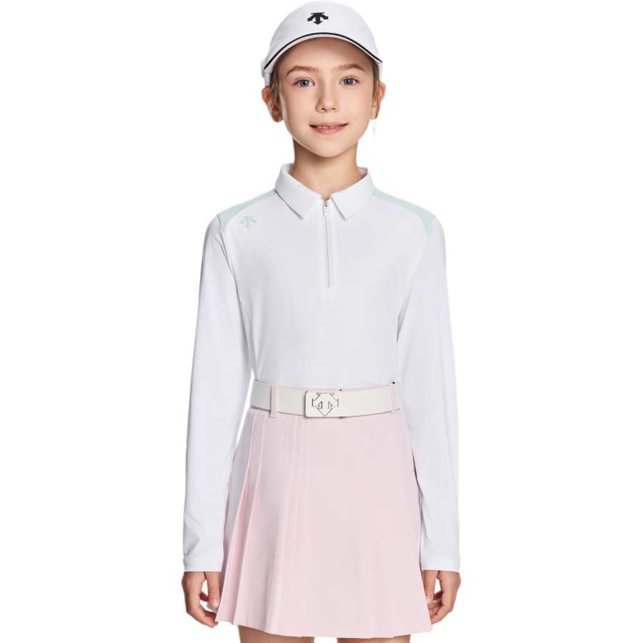 DESCENTE DESCENTE Kids T Shirts Polo Collar Thin