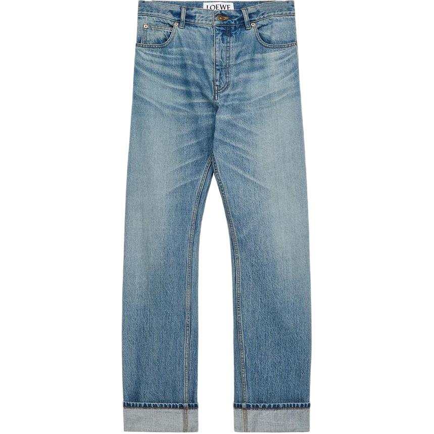 LOEWE LOEWE SS24 Jeans Men's Vintage Blue