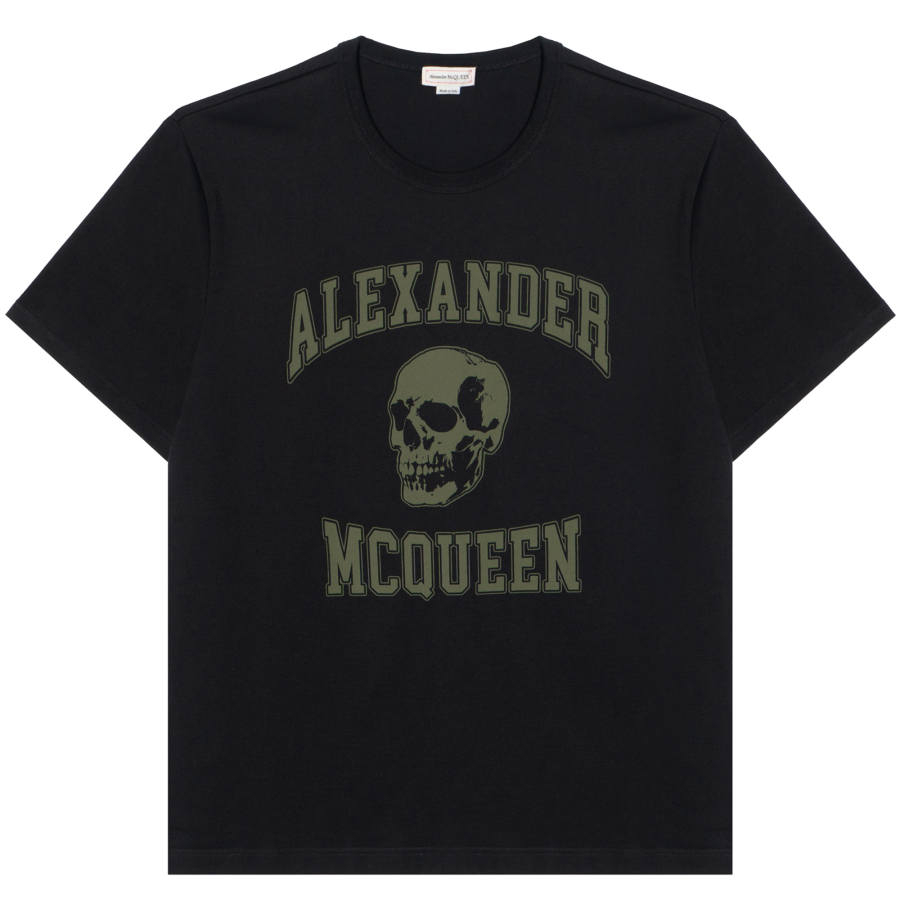 Alexander McQueen Graphic Printed Crewneck T Shirt