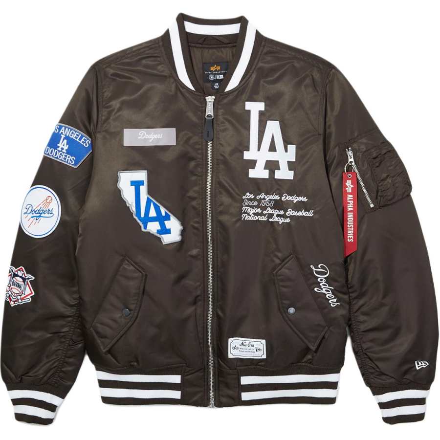 New Era x Alpha Industries FW25 Baseball Jacket Unisex