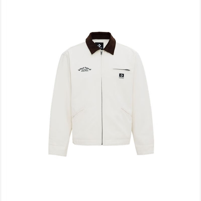 Converse Converse Jackets Men's White Lapel Moderate Workwear