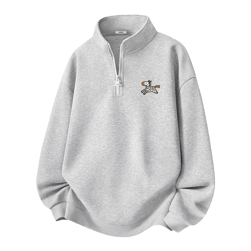 MINISO MINISO Sweatshirts Unisex Stand Collar Moderate Regular