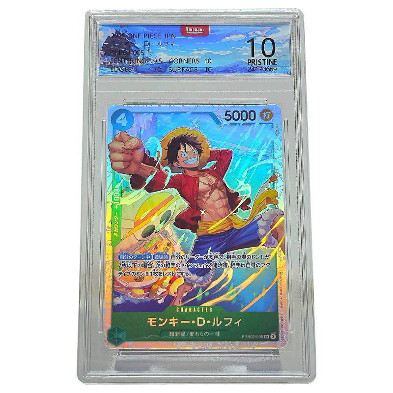 BANDAI One Piece Collectible Card, Luffy, Sabo, Queen Of The Straw Hats, Character Card Graded Cards 1 Pc