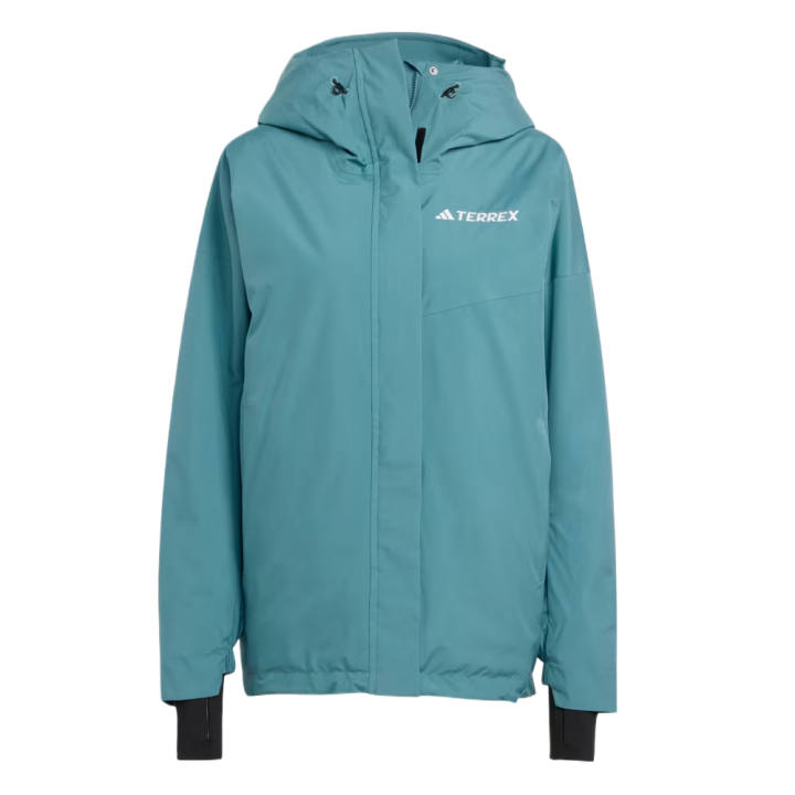 Adidas Adidas Terrex Jackets Women's Green Hooded Moderate Other