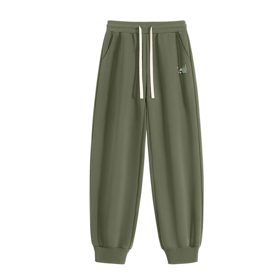 Tonlion Casual Pants Unisex Moderate Sweatpants
